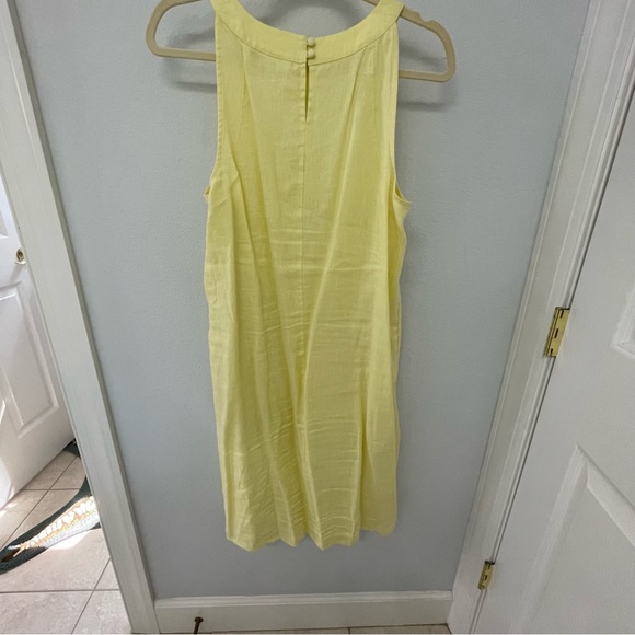 J Jill. Linen dress size M Not lined side pockets - Picture 11 of 13